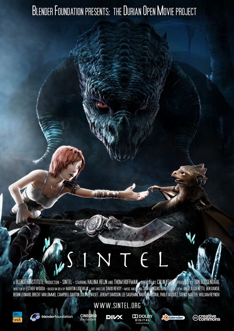 Official Sintel poster